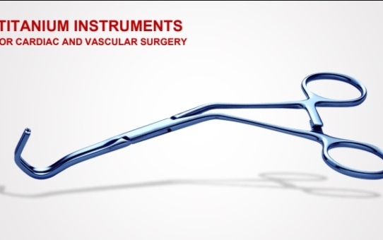TITANIUM INSTRUMENTS FOR CARDIAC AND VASCULAR SURGERY